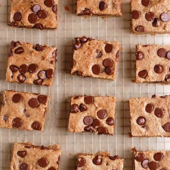 Chickpea Blondies - Recipe photo by erinliveswhole