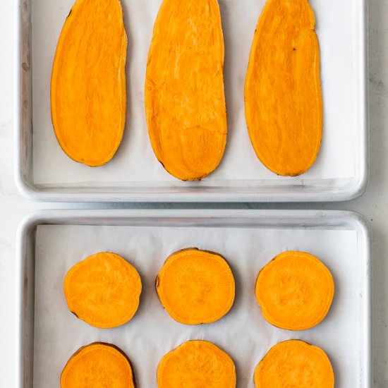 Sweet Potato Toast - Recipe photo by Downshiftology