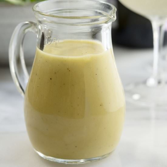 Champagne Vinaigrette - Recipe photo by PinchandSwirl