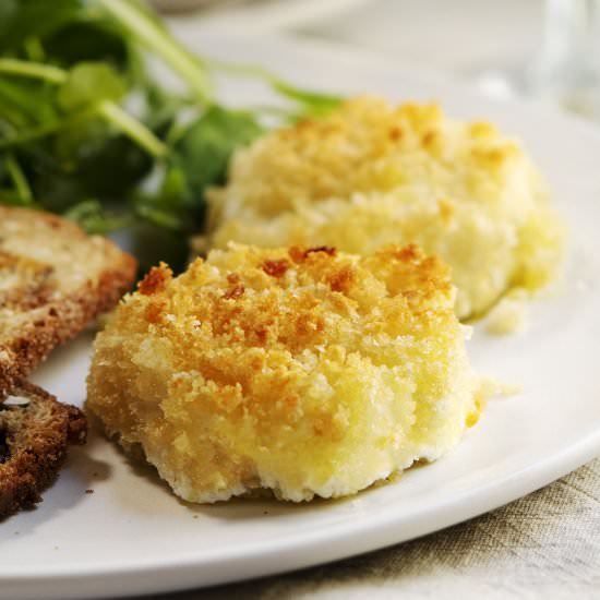 Baked Goat Cheese - Recipe photo by PinchandSwirl