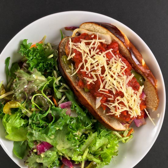 Air Fryer Sausage and Peppers - Recipe photo by summeryule.com