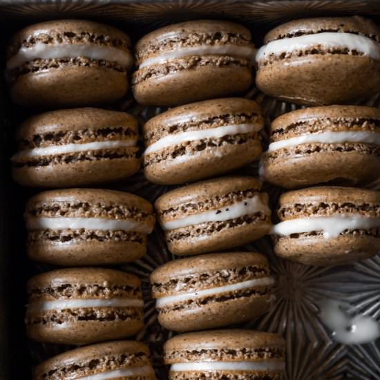 Vietnamese Coffee Macarons - Recipe photo by cooking_therapy