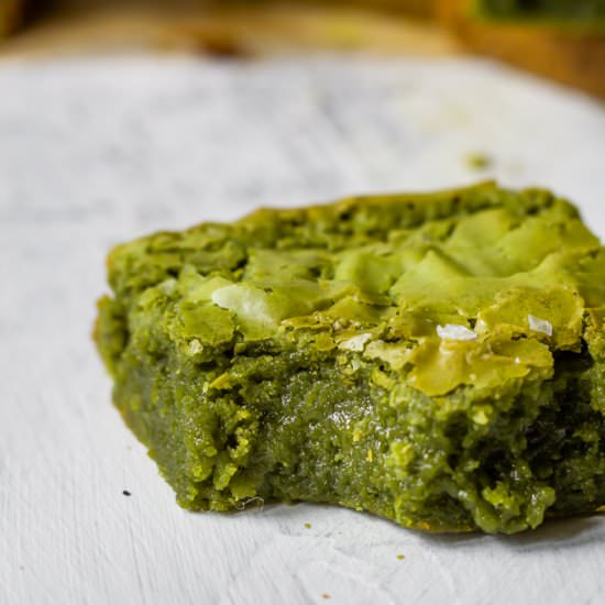 Matcha Brownies - Recipe photo by cooking_therapy