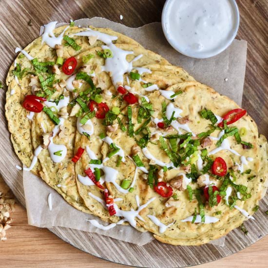 Spicy Chickpea Pancakes - Recipe photo by chefpriyanka