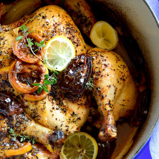 One Pot Date and Lemon Chicken - Recipe photo by thisishowicook