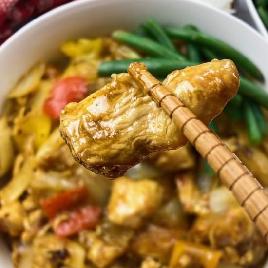 Easy Chinese Chicken Curry - Recipe photo by TheCurryMommy