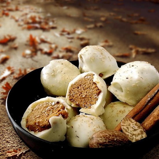 Pumpkin Pie Truffles - Recipe photo by Anonymous Chef
