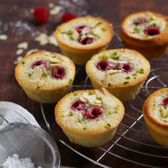 Raspberry and Almond Friands - Recipe photo by JayWadams