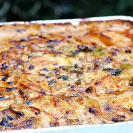Chipotle Potato Gratin Recipe - Recipe photo by Arun