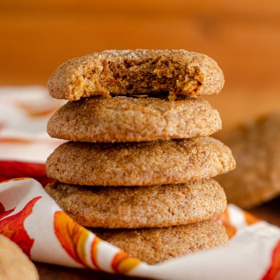 pumpkin spice cookies - Recipe photo by freshaprilflours