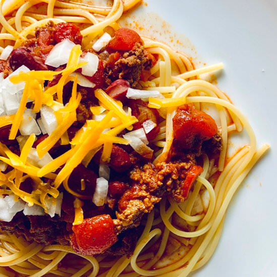 Best Cincinnati Chili - Recipe photo by poordrwife