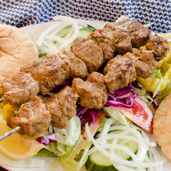 Takeaway Lamb Shish Kebab - Recipe photo by Flawless Food