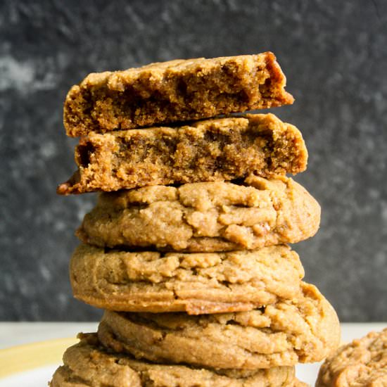 Ginger Jaggery Cookies - Recipe photo by The Desserted Girl