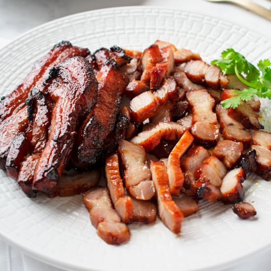 Sticky Char Siu in the Air Fryer - Recipe photo by scruffandsteph