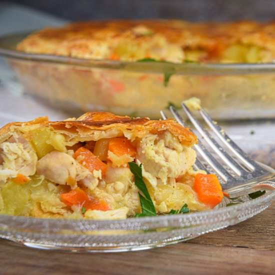 Chicken Pasty Pie - Recipe photo by inthekitchnet