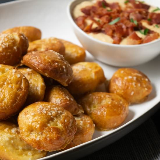 Pizza Dough Pretzel Bites - Recipe photo by JawnsICooked