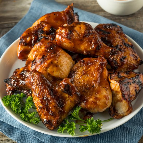 Easy Instant Pot BBQ Chicken - Recipe photo by Maven Cookery
