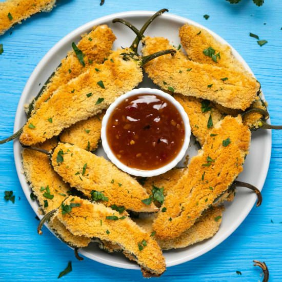 Vegan Jalapeño Poppers - Recipe photo by lovingitvegan