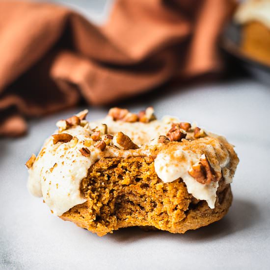 Paleo Pumpkin Spice Donuts - Recipe photo by Shuangys Kitchensink