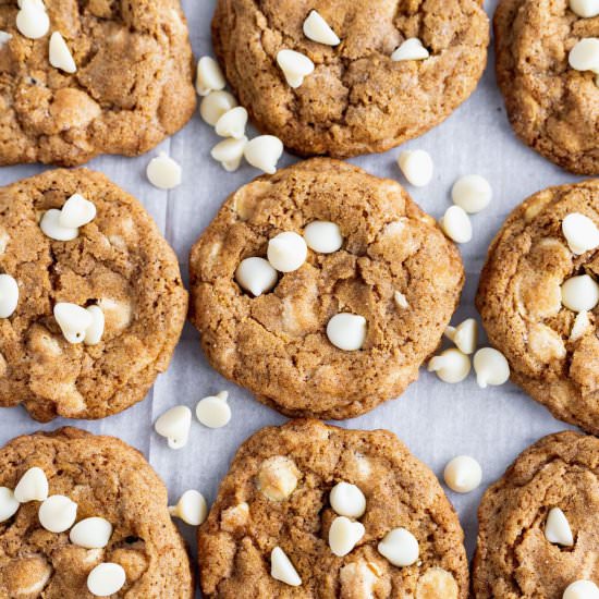 Pumpkin Snickerdoodle Cookies - Recipe photo by stephaniessweettreats