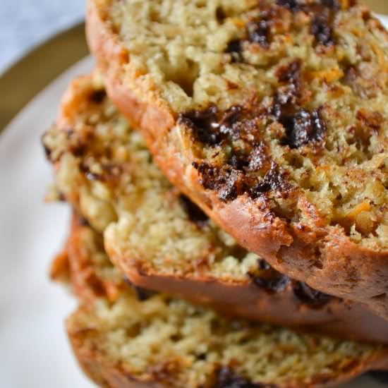Orange Chocolate Chip Banana Bread - Recipe photo by Macaroniebites