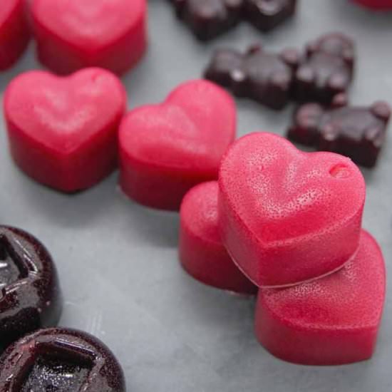 Homemade Fruit and Veggie Gummies - Recipe photo by JustBeetIt
