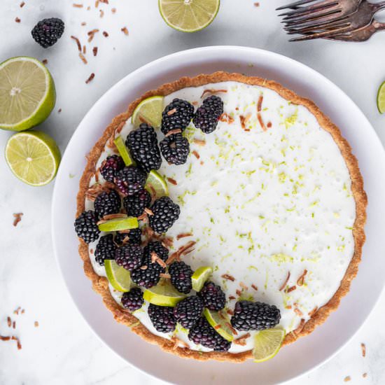 No-Bake Lime Cheesecake - Recipe photo by Aredspatula