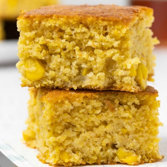 The Best Cornbread Recipe - Recipe photo by gimmethatflavor