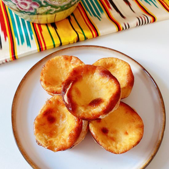 Portuguese Egg Tart Delight - Recipe photo by cookcookgo