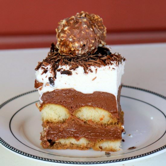 Tiramisu Ferrero Italian Cake - Recipe photo by 5 star cookies