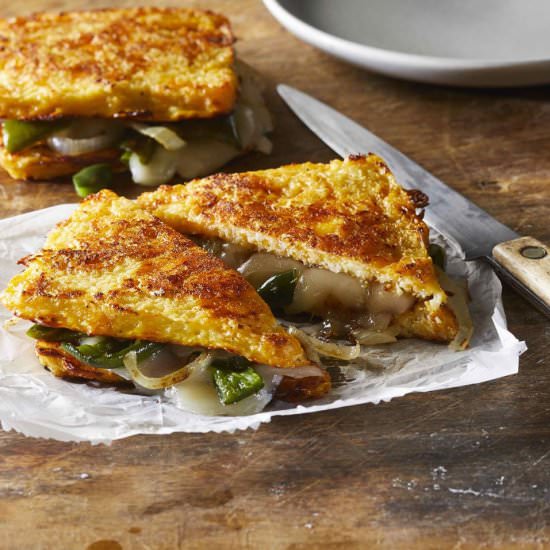 Hatch Chile Grilled Cheese - Recipe photo by geekola