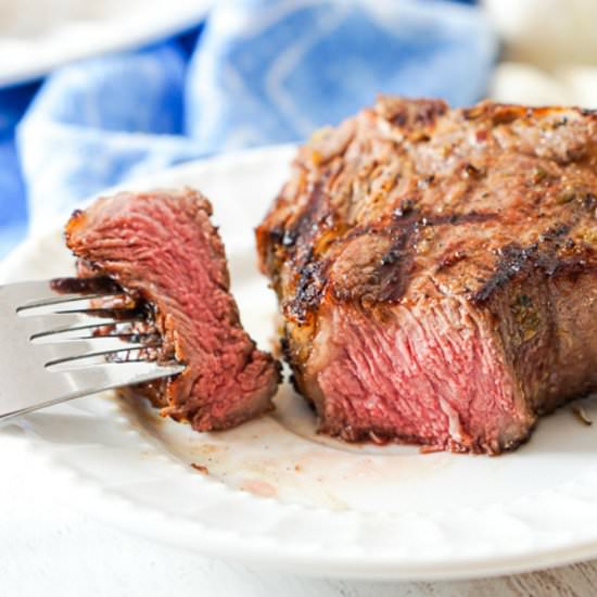 Easy Greek Marinated Keto Lamb Chop - Recipe photo by MyLifeCookbook