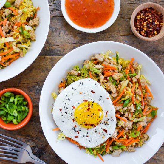 Healthy Egg Roll In a Bowl - Recipe photo by justataste