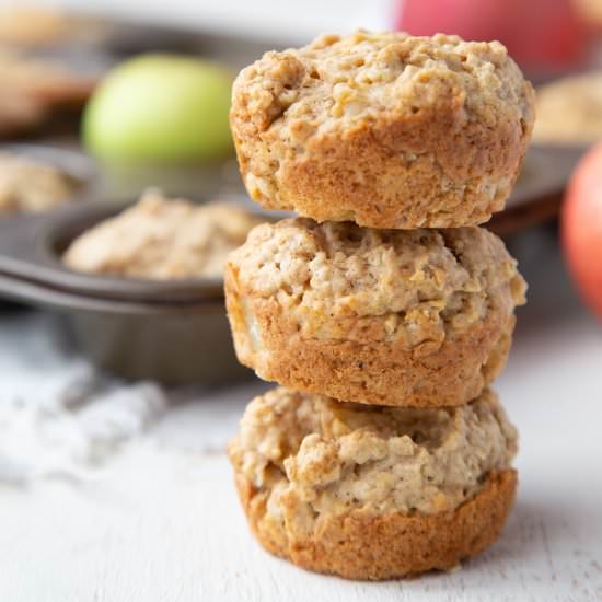 Apple Oatmeal Muffins - Recipe photo by giftofhospitality