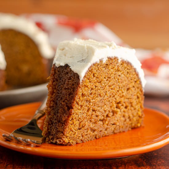 pumpkin bundt cake - Recipe photo by freshaprilflours