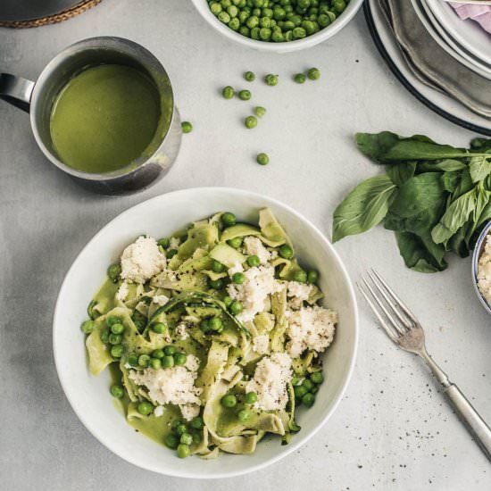 High-Protein Pappardelle-Style Pasta - Recipe photo by bitingintolife