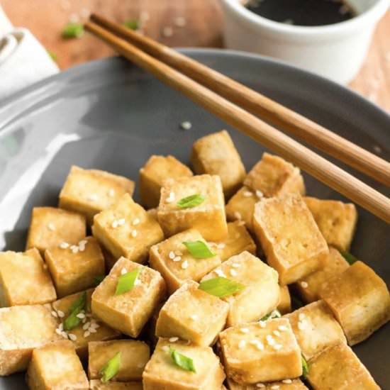 Easy Air Fryer Tofu - Recipe photo by felicialim