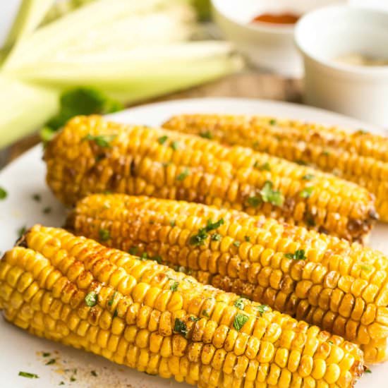 Air Fryer Corn on the Cob - Recipe photo by felicialim