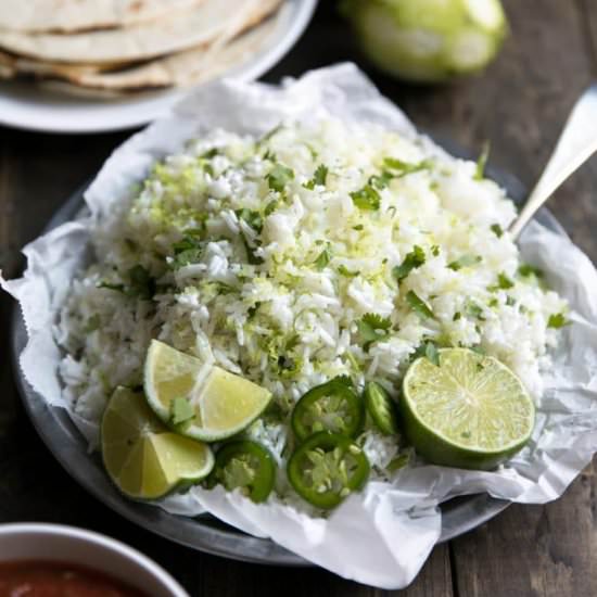 Cilantro Lime Rice - Recipe photo by theforkedspoon