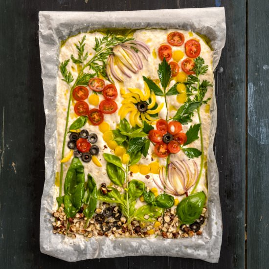 Sourdough focaccia - Recipe photo by denisav