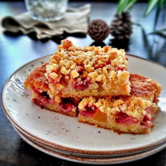 Strawberry and Nectarine Crumble - Recipe photo by MyHomeDiaryinTurkey