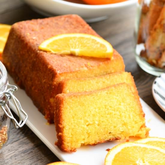 Orange cake”/ Le Gateau Sevillan - Recipe photo by hadias lebanese cuisine