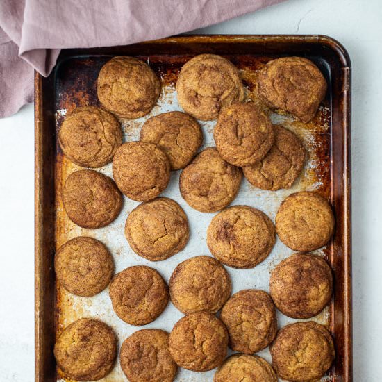Pumpkin Snickerdoodles - Recipe photo by comfortfoodideas