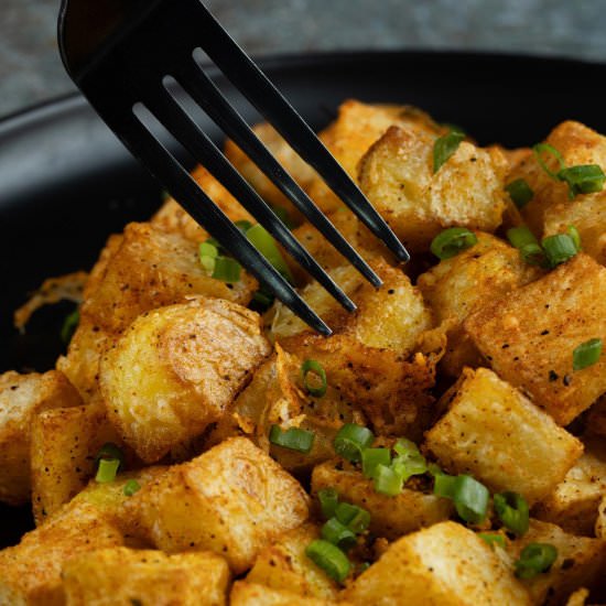 Healthy, Crisp Home Fries - Recipe photo by healthyrecipes101