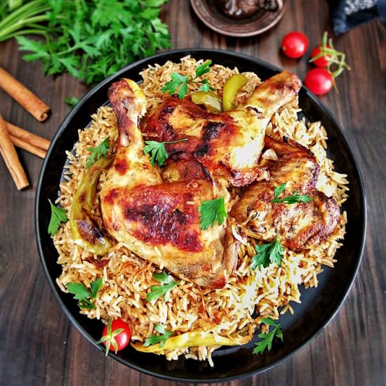CHICKEN BIRYANI - Recipe photo by MyHomeDiaryinTurkey