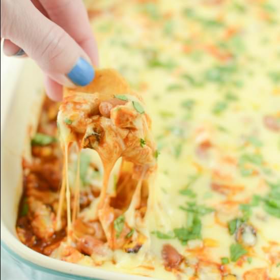Chicken Burrito Dip - Recipe photo by fakeginger