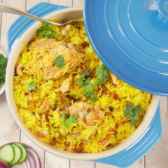 Goan Chicken Biryani - Recipe photo by MyIndianStove