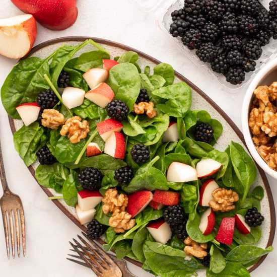 Red Pear and Blackberry Salad - Recipe photo by Aredspatula