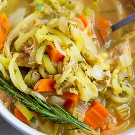 Chicken Zoodle Soup - Recipe photo by RandaDerkson