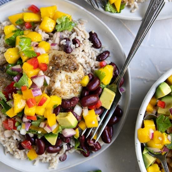 Jamaican Jerk Cod - Recipe photo by theforkedspoon